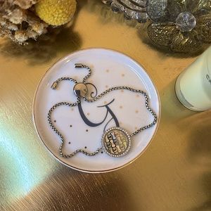 Michael Kors | Silver and Mother of Pearl Adjustable bracelet